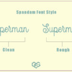 Spandam Font Poster 2