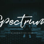 Spectrum Font Poster 1