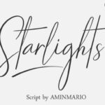 Starlights Font Poster 1