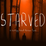 Starved Font Poster 1