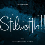 Stilwotth Font Poster 1