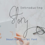 Story Font Poster 1