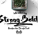 Strong Bold Font Poster 1