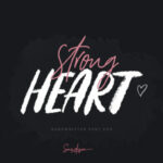 Strong Heart Duo Font Poster 1