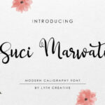 Suci Marwati Font Poster 1