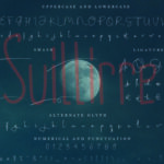 Suillirre Font Poster 5