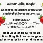 Summer Jelly Font Poster 11