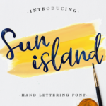 Sun Island Font Poster 1