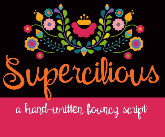 Supercilious Font