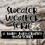 Sweater Weather Serif Font Poster 1