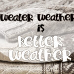 Sweater Weather Serif Font Poster 4