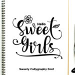 Sweet Girls Font Poster 1