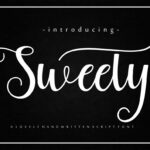 Sweety Font Poster 1