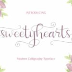 Sweetyhearts Font Poster 1