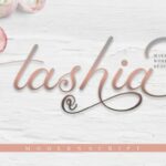 Tashia Font Poster 1