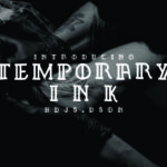 Temporary Ink Font Poster 1