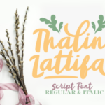 Thaline Lattifa Font Poster 1