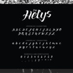 The Helys Font Poster 2