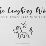 The Laughing Wolf Font Poster 1