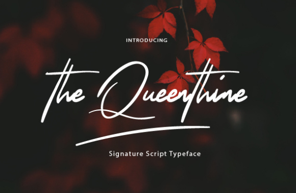 The Queenthine Font