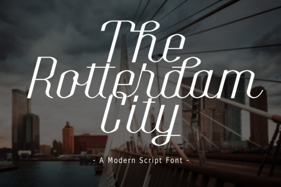 The Rotterdam City Font