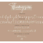 Themysion Font Poster 7