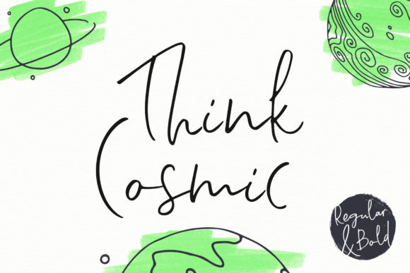 Think Cosmic Font