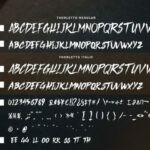 Thorletto Font Poster 10