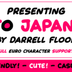 To Japan Font Poster 2