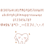 Tooth Fairy Font Poster 5