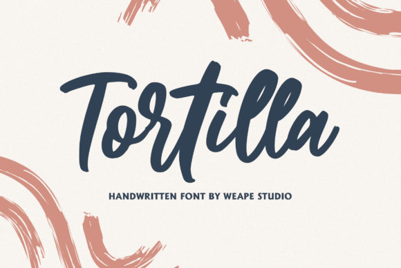 Tortilla Font Poster 1