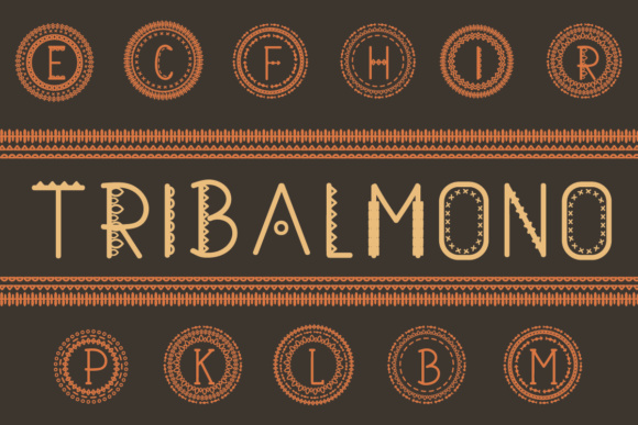 Tribalmono Font