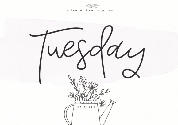 Tuesday Font