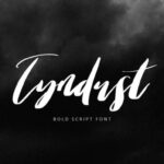 Tyndust Font Poster 1