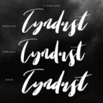 Tyndust Font Poster 3