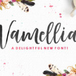 Vamellia Font Poster 1