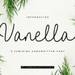 Vanella Font Poster 1