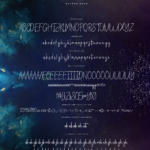 Vertical Brushy Font Poster 6