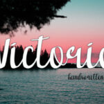 Victoria Font Poster 1