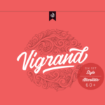 Vigrand Font Poster 1