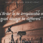 Vinttae Font Poster 2