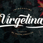 Virgelina Font Poster 1