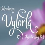 Vytorla Font Poster 1