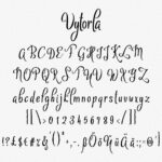 Vytorla Font Poster 3