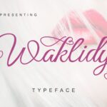 Waklidy Font Poster 1