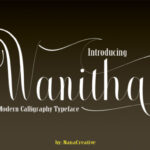 Wanitha Font Poster 1