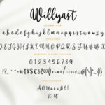 Willyast Font Poster 7
