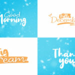 Winter Dream Trio Font Poster 6