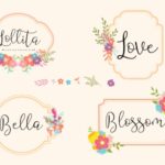 Wisteria Script Font Poster 4