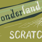 Wonderland Scratch Font Poster 1